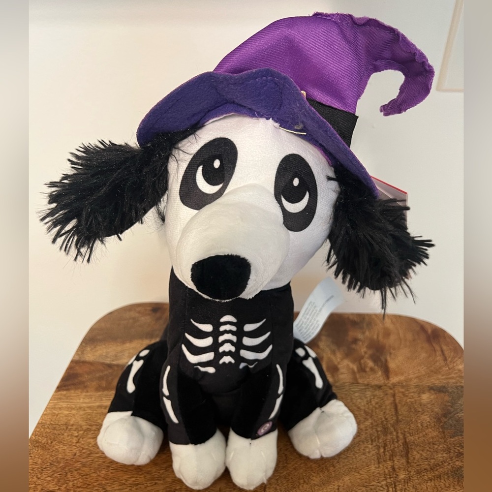 - Gemmy Halloween Beagle Skeleton Puppy Dog Animated Dancing Scary Doggy W…